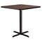National Public Seating NPS Cafe Table, 36 Square, X Base, 36 Height CT33636XCMY - alternate 4